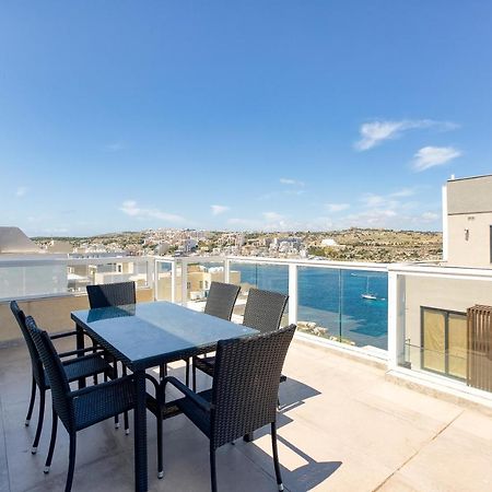 Lux Sea Front Penthouse With Breathtaking Views In St Pauls By 360 Estates Apartment เซนต์พอลส์เบย์ ภายนอก รูปภาพ