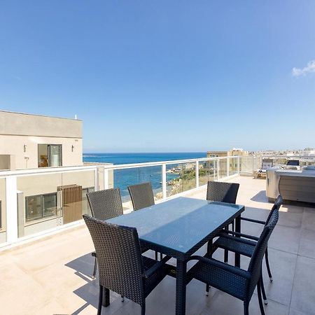 Lux Sea Front Penthouse With Breathtaking Views In St Pauls By 360 Estates Apartment เซนต์พอลส์เบย์ ภายนอก รูปภาพ