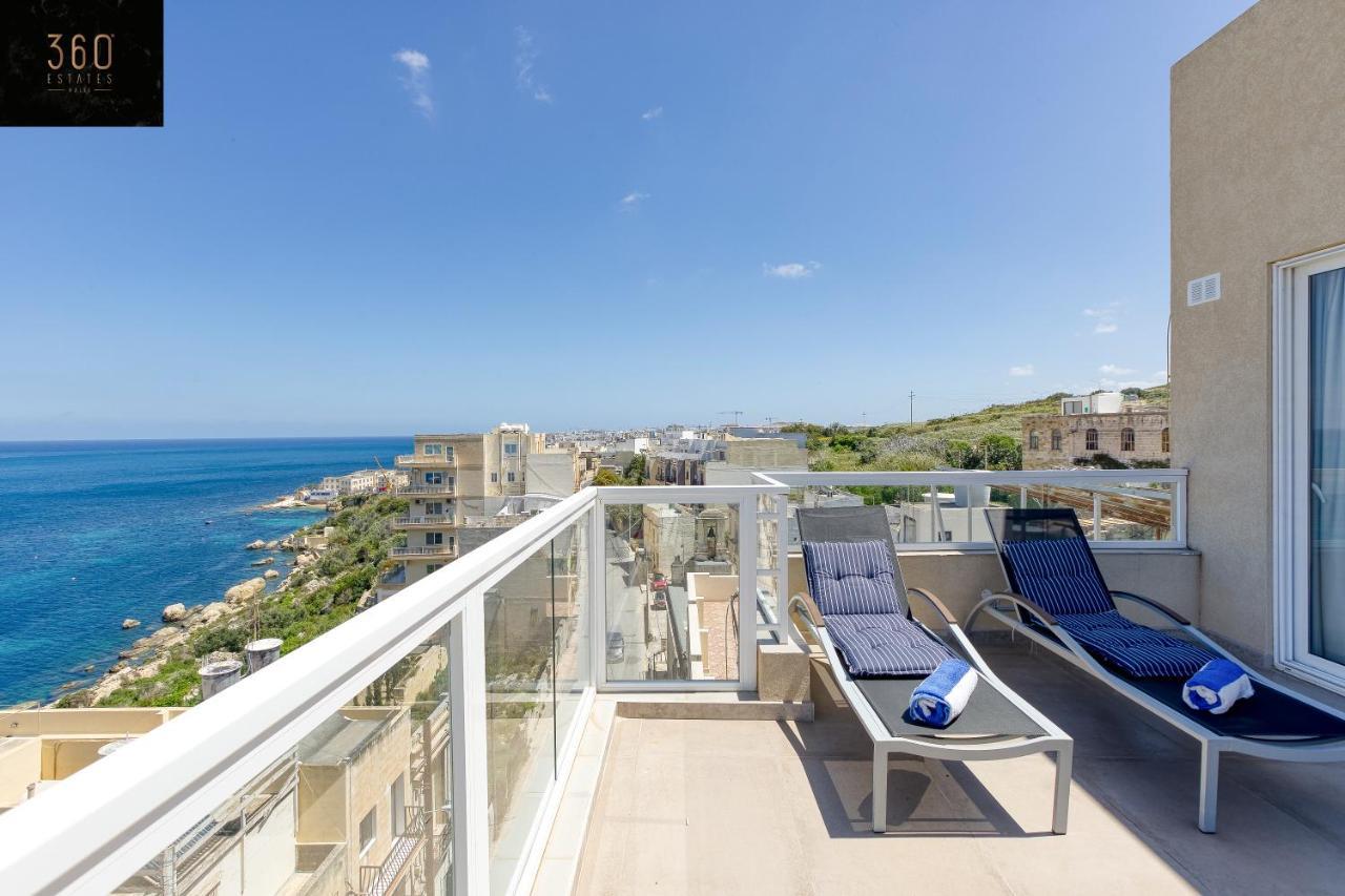 Lux Sea Front Penthouse With Breathtaking Views In St Pauls By 360 Estates Apartment เซนต์พอลส์เบย์ ภายนอก รูปภาพ